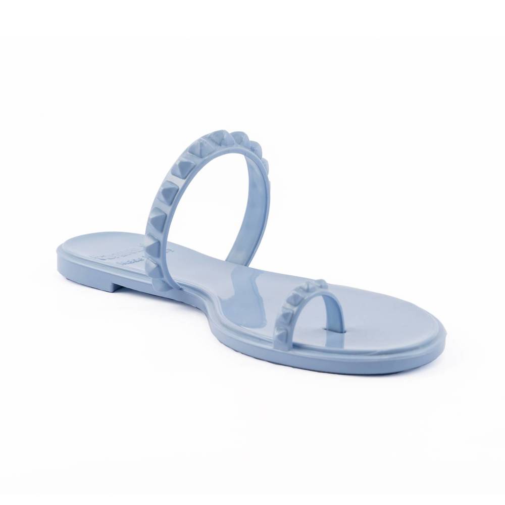 NEW CARMEN SOL maria flat sandal in baby-blue